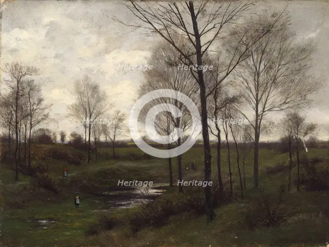 Spring in Schleswig, 1884.