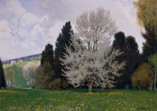 Spring in the Vienna Woods, 1909. Creator: Hans Wilt