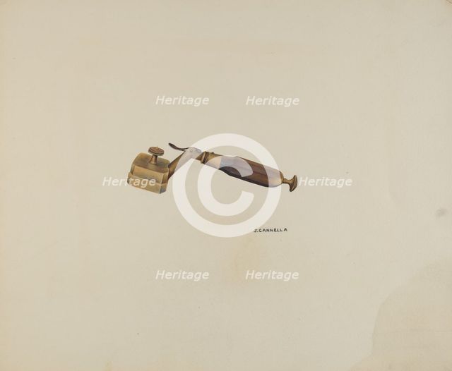 Spring Lancet, c. 1940. Creator: Joseph Cannella.