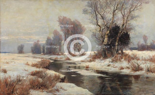 Spring landscape, 1890s. Creator: Yendogurov, Ivan Ivanovich (1861-1898).