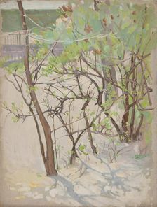 Spring Landscape, 1900. Creator: Stepan Yaremich