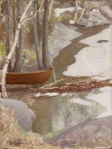 Spring Landscape, 1929. Creator: Pekka Halonen