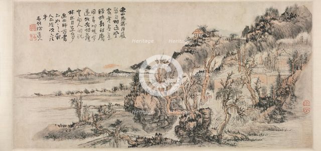 Spring Landscape, 2nd half 17th Century. Creator: Kuncan (Chinese, 1612-c. 1673).