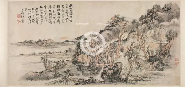 Spring Landscape, 2nd half 17th Century. Creator: Kuncan (Chinese, 1612-c. 1673).