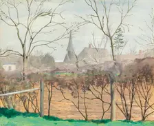 Spring landscape at Grandvilliers, 1929