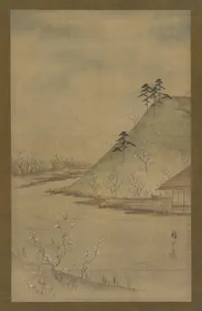 Spring landscape, mid 19th century. Creator: Utagawa Hiroshige II