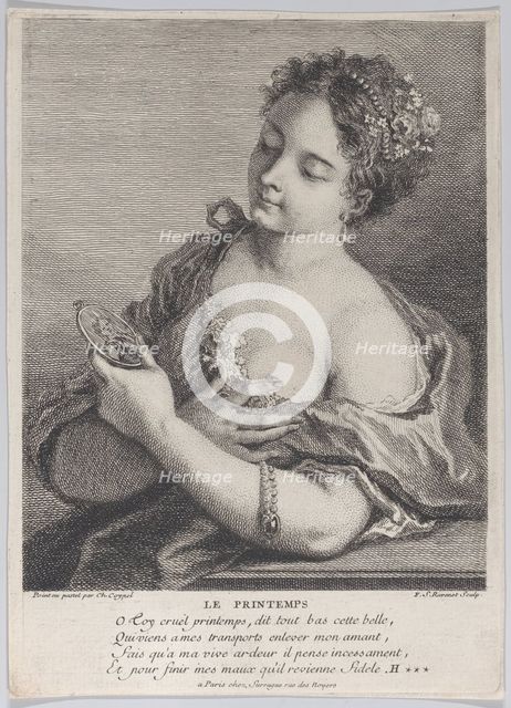 Spring (Le Printemps), 1742-62.. Creator: Simon François Ravenet.