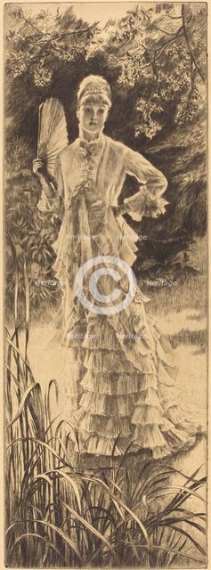 Spring (Printemps), 1878. Creator: James Tissot.