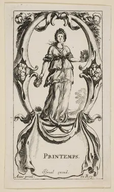 Spring (Printemps), from The Four Seasons ca. 1641. Creator: Stefano della Bella