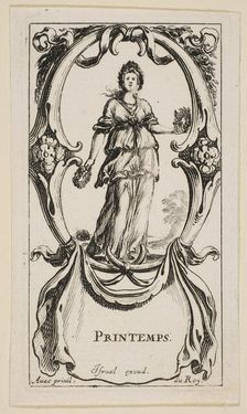 Spring (Printemps), from The Four Seasons ca. 1641. Creator: Stefano della Bella