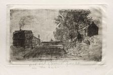 Spring Street, 1878. Creator: Otto H. Bacher (American, 1856-1909)