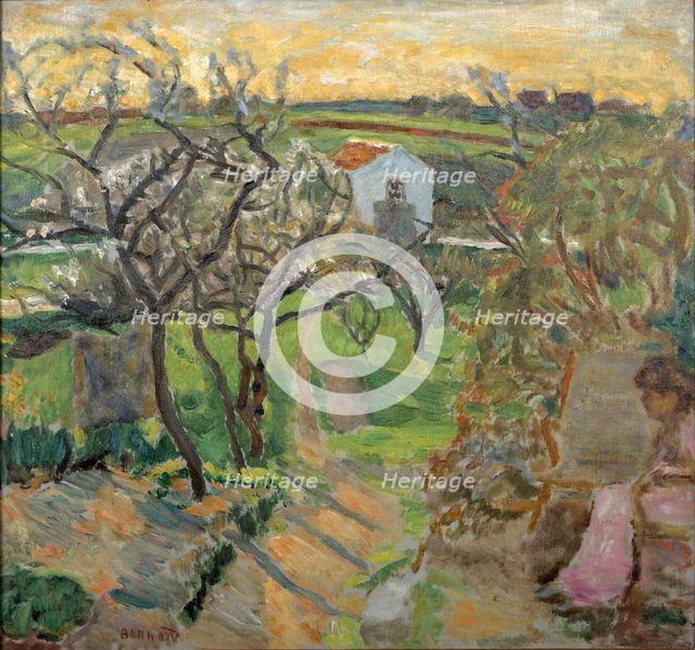 Spring sunset, 1909. Creator: Bonnard, Pierre (1867-1947).