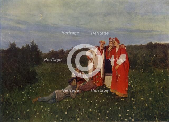 'Spring Song', 1892, (1965). Creator: Konstantin Korovin.