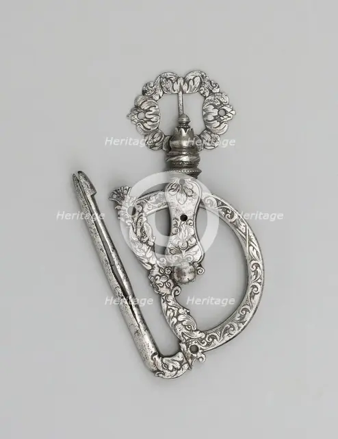 Spring Tackle Attachment for Rapier, Italy, second half of 17th century. Creator: Unknown.