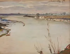 Spring Thaw, 1905. Creator: Jacek Malczewski