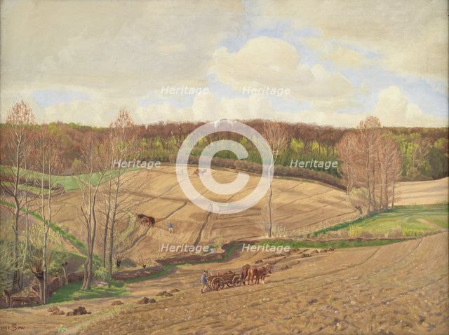 Spring time, 1901. Creator: Fritz Syberg.
