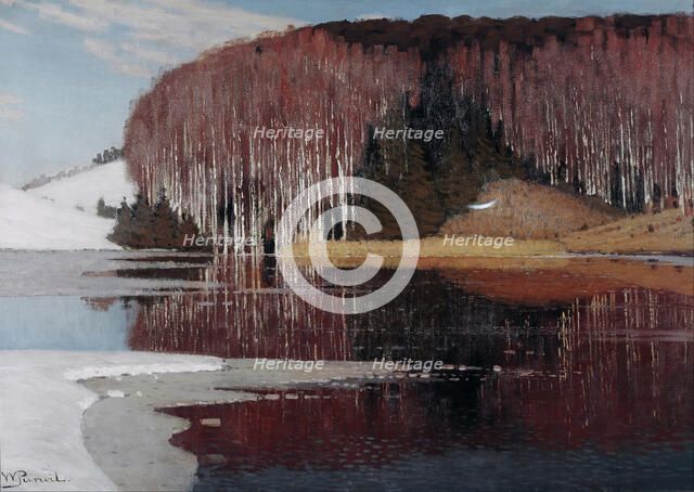 Spring Waters (Maestoso), 1910. Artist: Purvitis, Vilhelms (1872-1945)