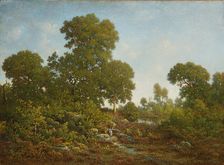 Springtime, c. 1860. Creator: Theodore Rousseau