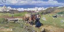 Springtime in the Alps (The Allegory of Spring), 1897