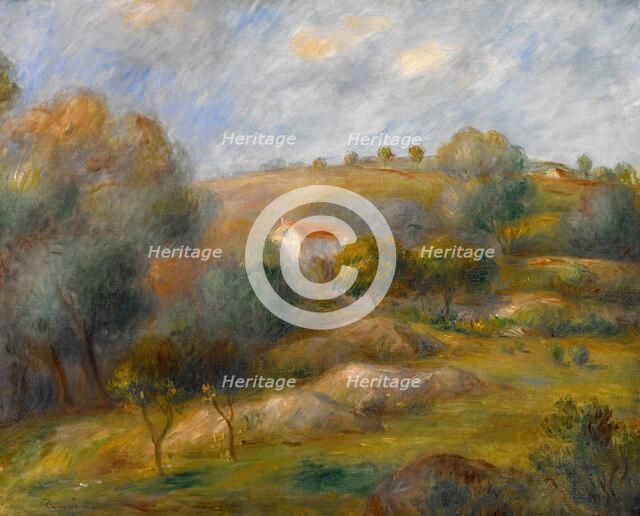 Springtime in Essoyes, about 1900. Creator: Pierre-Auguste Renoir.
