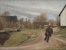 Springtime in Hals, Jutland, 1892. Creator: Laurits Andersen Ring