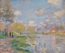 Springtime on the Ile de La Grande Jatte, 1878. Creator: Claude Monet
