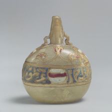 Sprinkler Bottle with Fesse Emblem, Egypt, late 13th-early 14th century. Creator: Unknown