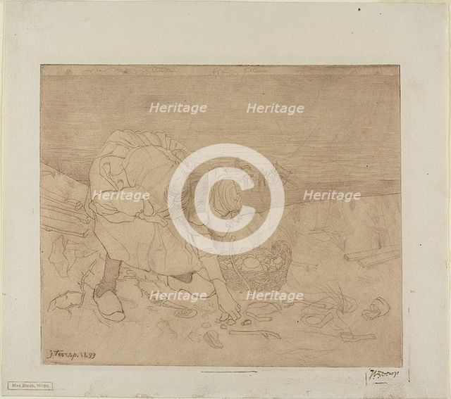 Sprokelend Kind, 1899. Creator: Jan Toorop.