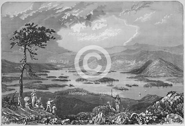 'Squam Lake, New Hampshire', 1883. Artist: Littell.