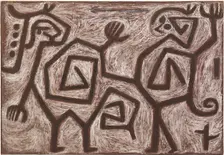 Squabble Duet , 1938. Creator: Klee, Paul (1879-1940)