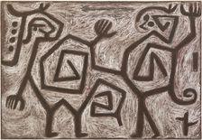 Squabble Duet , 1938. Creator: Klee, Paul (1879-1940)