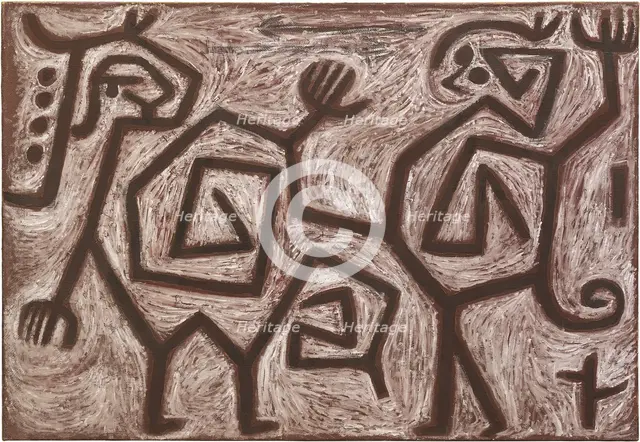 Squabble Duet , 1938. Creator: Klee, Paul (1879-1940).