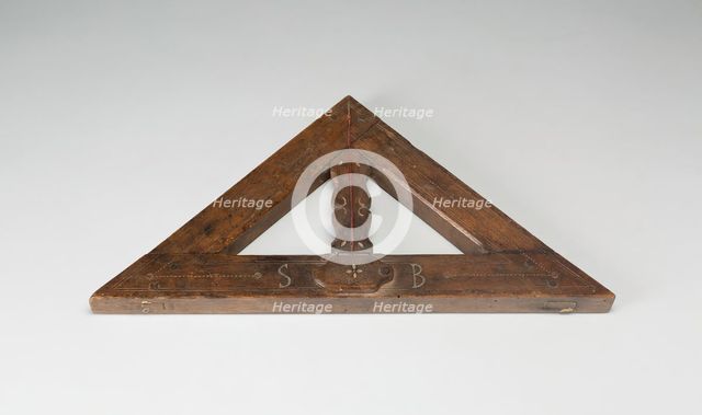 Square and Level, Germany, 17th century. Creator: Unknown.