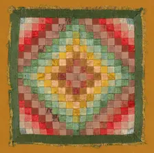 Square, Bhutan, 18th century, late Ming dynasty (1368-1644)/ early Qing dynasty (1644-1912). Creator: Unknown