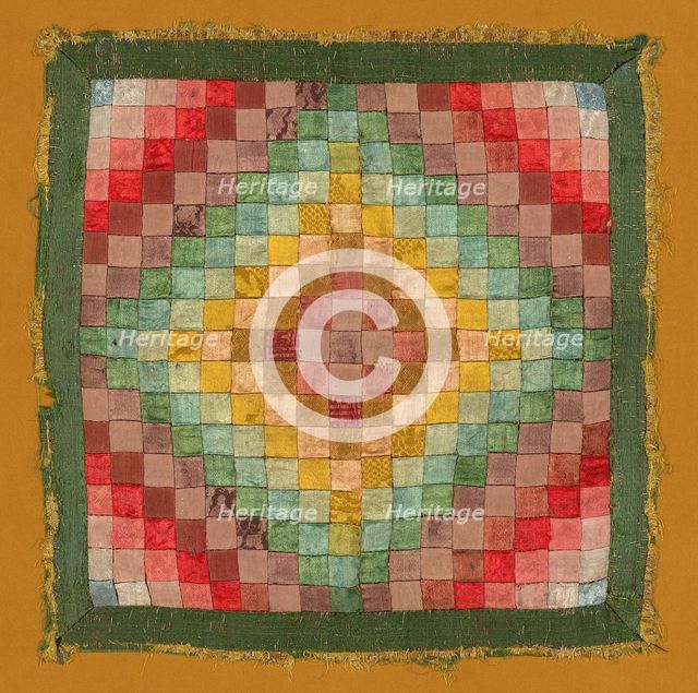 Square, Bhutan, 18th century, late Ming dynasty (1368-1644)/ early Qing dynasty (1644-1912). Creator: Unknown.