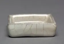 Square Brush Washer: Guan ware, 1127-1279. Creator: Unknown