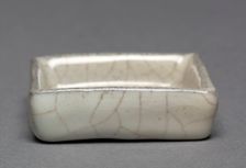 Square Brush Washer: Guan ware, 1127-1279. Creator: Unknown