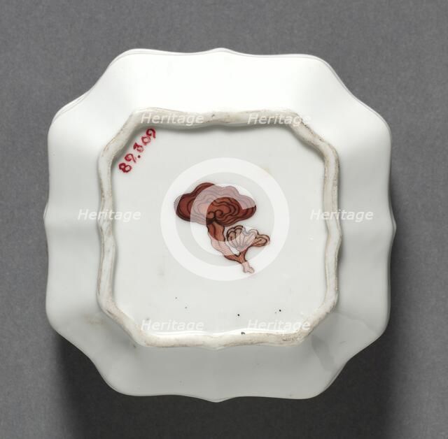 Square Covered Box with Hundred Antiquities, 1723-1735. Creator: Unknown.