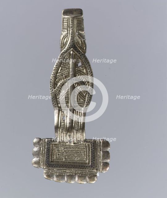 Square-Headed Bow Brooch, Frankish, second half 6th century. Creator: Unknown.