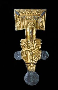 Square-headed brooch, Anglo-Saxon Period, (400 - 1066)