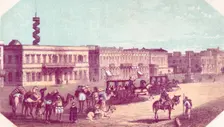 Square in Alexandria 19th century? Creator: Unknown