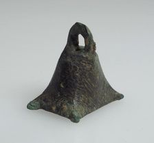 Square Pyramidal Bell, Frankish (?), 6th-7th century (?). Creator: Unknown
