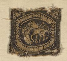 Square Panel, Egypt, Roman period (30 B.C.- 641 A.D.), 4th/5th century. Creator: Unknown