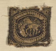 Square Panel, Egypt, Roman period (30 B.C.- 641 A.D.), 4th/5th century. Creator: Unknown