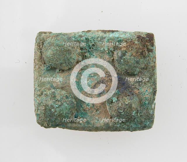 Square Plaque, Frankish, 500-700. Creator: Unknown.