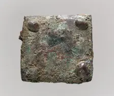 Square Plaque, Frankish, 7th century (?). Creator: Unknown