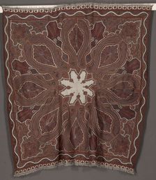 Square Shawl ( "amli"), 1800s. Creator: Unknown