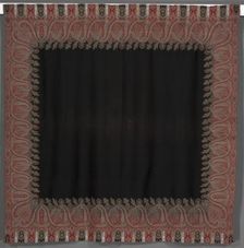 Square Shawl, c. 1870s. Creator: Unknown