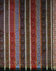 Square Shawl, Europe, 1840/55. Creator: Unknown