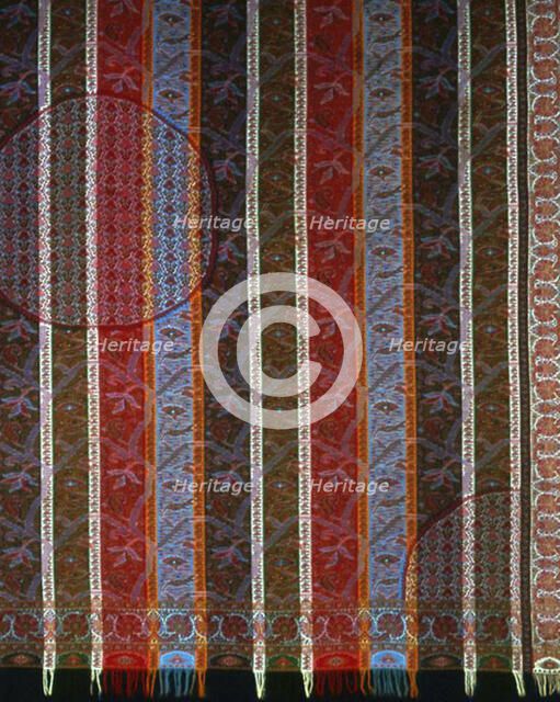 Square Shawl, Europe, 1840/55. Creator: Unknown.